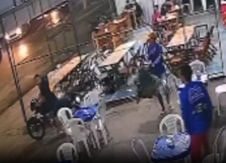 Entregador de delivery é b4leado ao tentar perseguir assaltante em Manaus