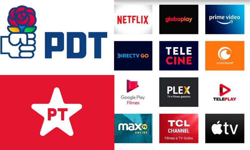 PDT e PT querem taxar plataformas de streaming, menos a Globoplay