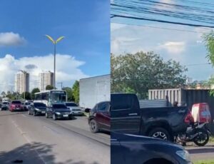 Motorista foge após atropelar homem no bairro Ponta Negra; veja vídeo