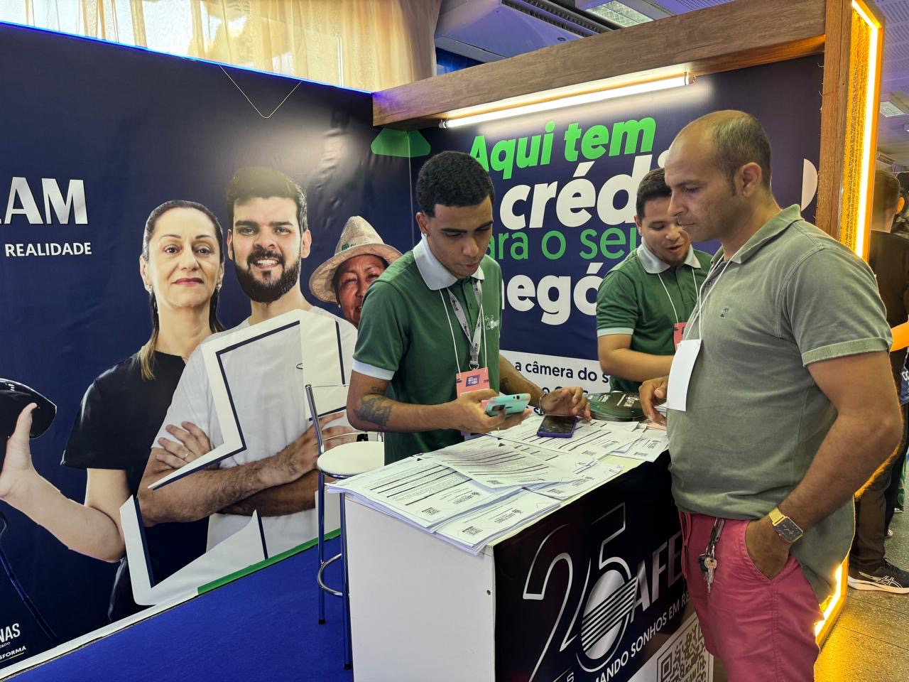 Afeam fortalece empreendedorismo oferecendo crédito na Semana do MEI promovida pelo SEBRAE