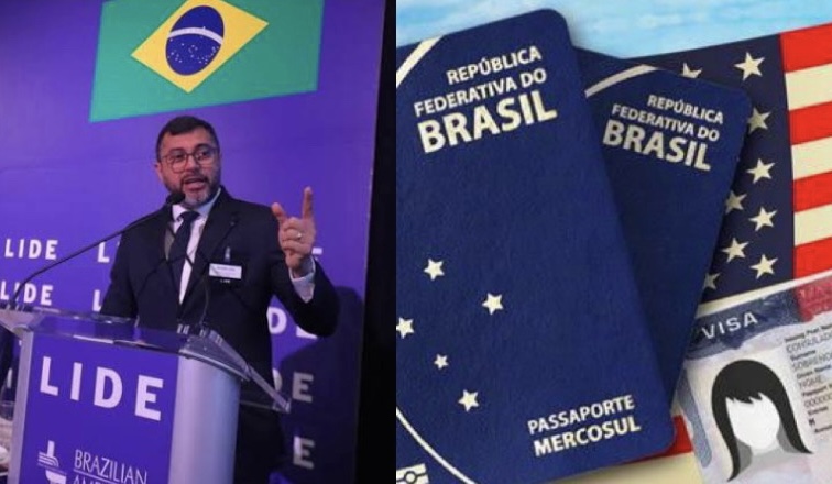 Governador Wilson Lima negocia instalação de Consulado dos EUA em Manaus para emissão de vistos