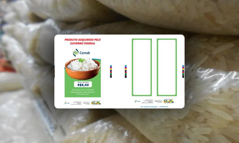 Arroz importado terá logotipo do governo federal e preço máximo de R$ 4 por quilo