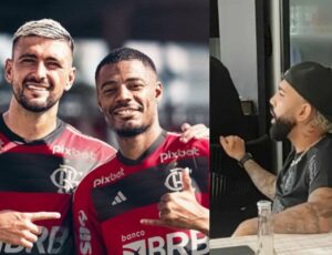 Arrascaeta e De La Cruz são favoritos para assumir camisa 10 do Flamengo no lugar de Gabigol