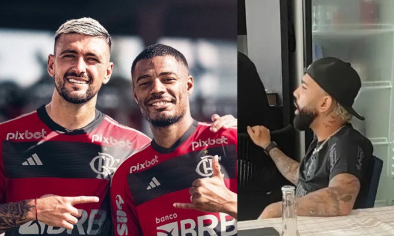 Arrascaeta e De La Cruz são favoritos para assumir camisa 10 do Flamengo no lugar de Gabigol