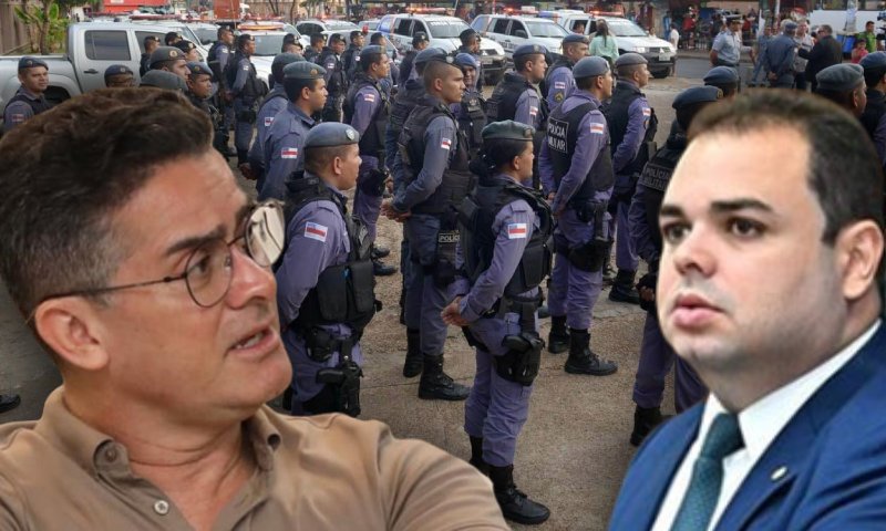 David Almeida desafia Roberto Cidade a devolver os mais de 200 policiais à disposição dos deputados na ALEAM; veja vídeo