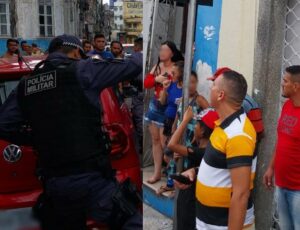 Morador de rua é esp4ncado após falsa acusação de 3stupr0 no Centro de Manaus; veja vídeo