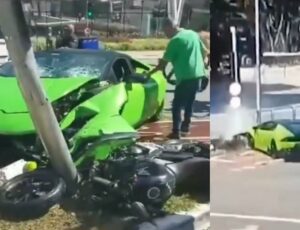 Empresário joga Lamborghini em cima de bandido que roubou seu relógio Rolex; veja vídeo