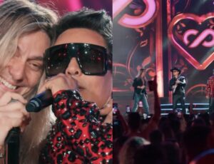 Metal e Forró: Calcinha Preta canta junto com ex-vocalista do Angra: "Agora estou sofrendo"; veja vídeo