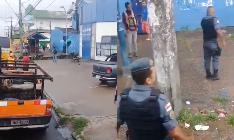 Bandidos levam a pior em tentativa de assalto na zona Leste de Manaus; veja vídeos