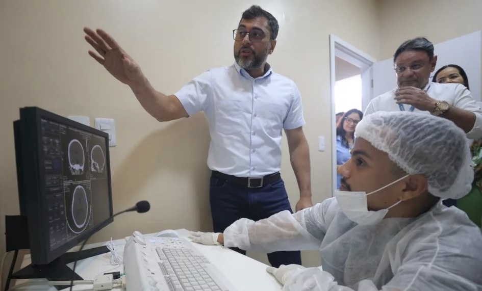 Governador Wilson Lima inicia entrega de novos tomógrafos para rede estadual de saúde no AM