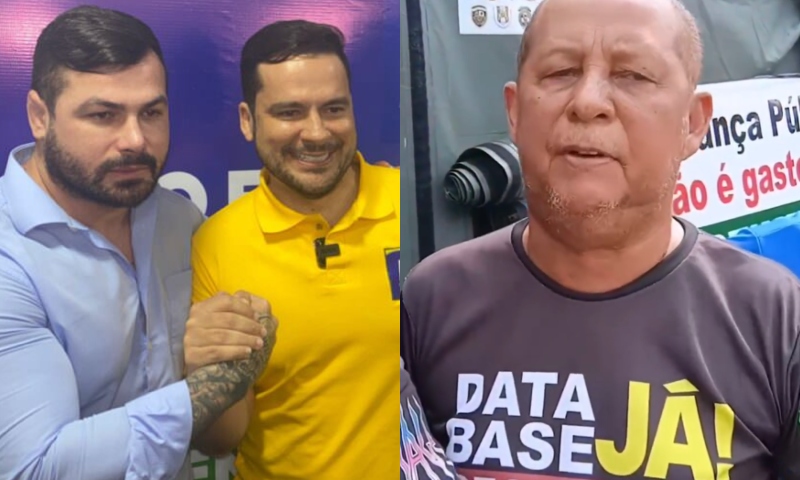 Eleitos para defender a segurança pública, Alberto Neto e Capitão Carpê são acusados de abandonar policiais; veja vídeo