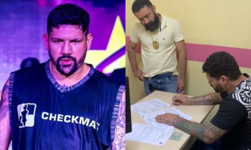 Lutador de MMA Thiago de Melo é preso por agr3ssão e ame4ças de m0rte contra a ex-namorada em Manaus
