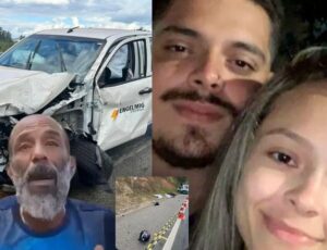 Motorista bêbado invade a contramão e m4ta casal em moto; mulher estava grávida; veja vídeo
