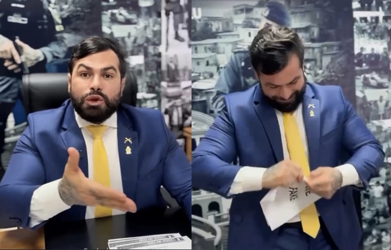 Capitão Carpê rebate acusação de envolvimento em esquema de Rachadinha: ‘Absurdo!’; veja vídeo