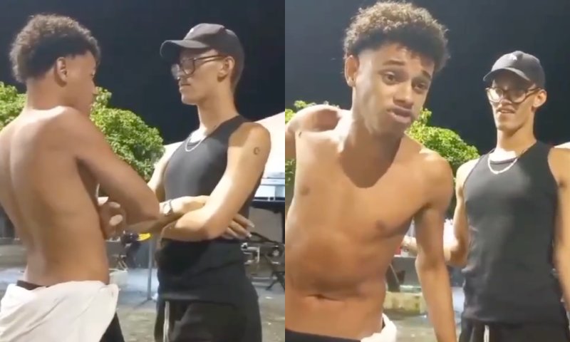 “Deixa as duas”: barraqueiros arretados não conseguem se resolver no diálogo e ‘coro canta’; veja vídeo