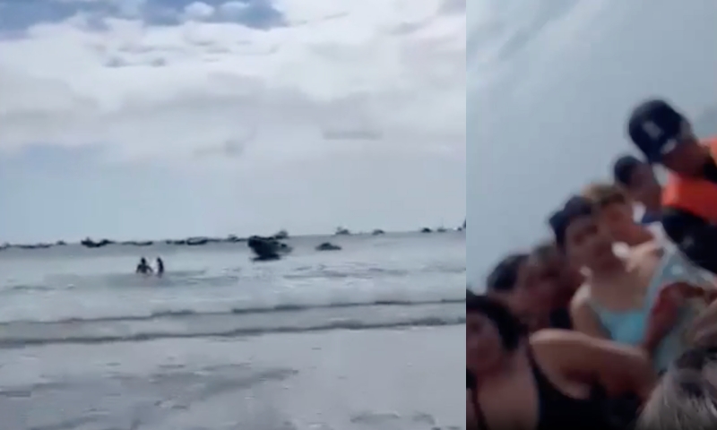 O último mergulho: veja momento que jovem m0rre durante dia de lazer com a família