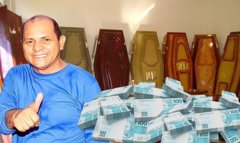 Prefeito coveiro: Jociane Souza vai gastar mais de meio milhão com caixões para a pequena população de Novo Aripuanã