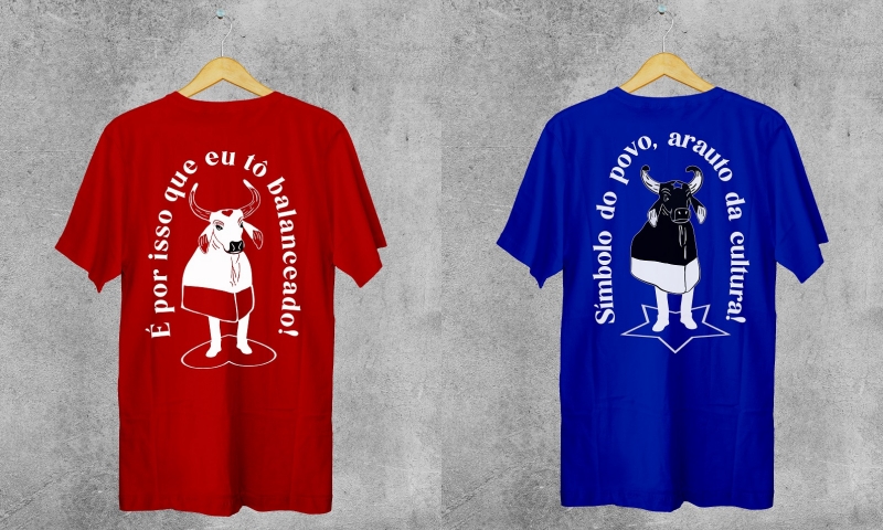 Cazu e D. Space criam camisetas colaborativas para o Festival Folclórico de Parintins
