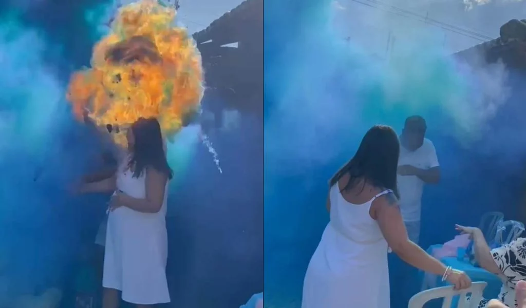 Desespero e correria: chá revelação em família termina em tragédia; veja vídeo