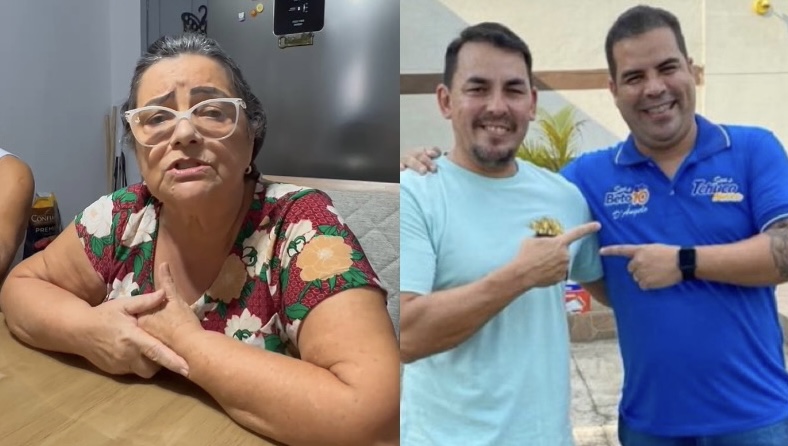 Mãe dos irmãos ‘Benício’ desmascara filho ovelha negra em Manacapuru: ‘Quanto estão te pagando?’; veja vídeo