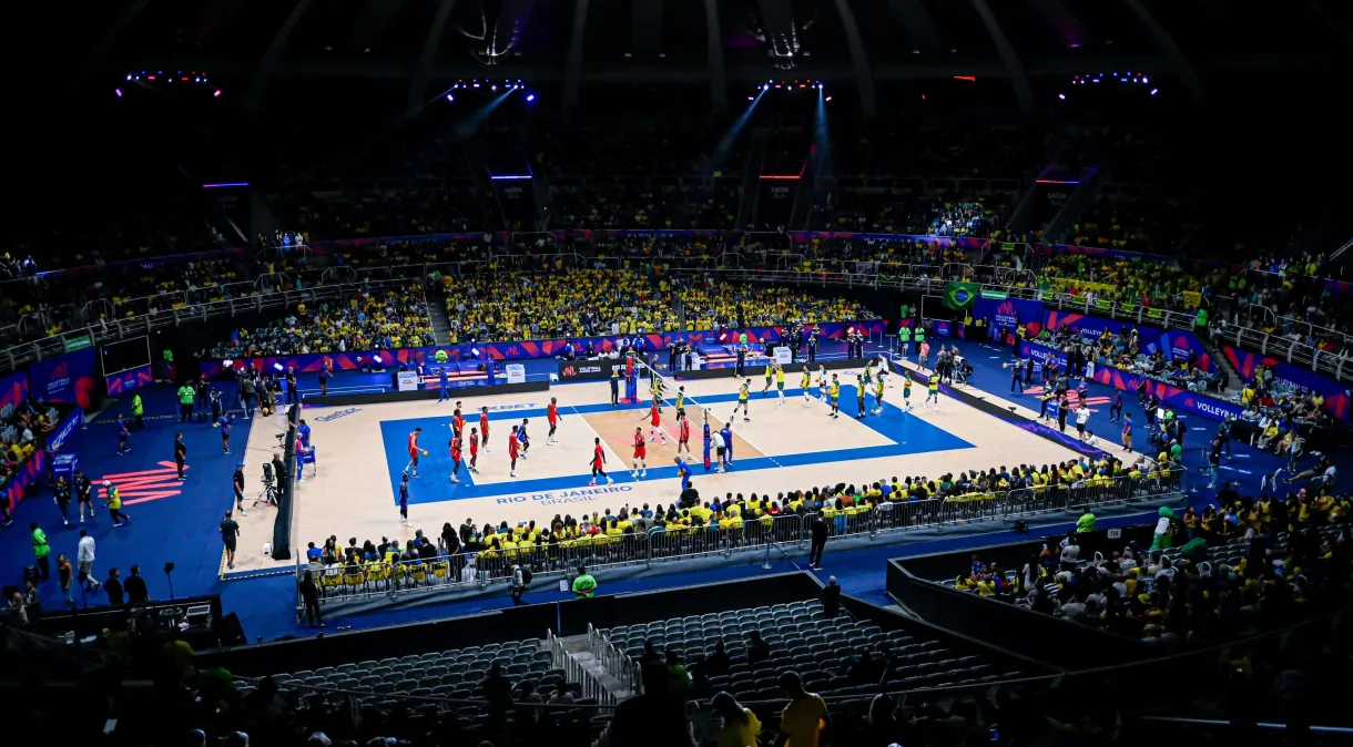 Homem é preso por gravar p4rtes ínt1mas de atletas durante a Liga das Nações de Vôlei