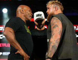 Climão: Mike Tyson debocha de Jake Paul e ironiza Anderson Silva: ‘Carinha’