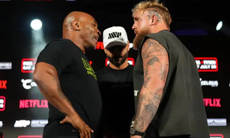 Climão: Mike Tyson debocha de Jake Paul e ironiza Anderson Silva: ‘Carinha’