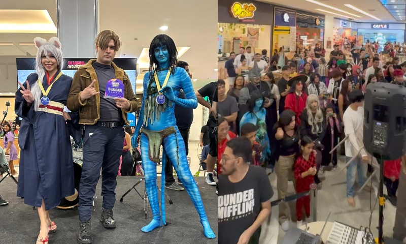 Concurso de Cosplay no Shopping Grande Circular faz a alegria da ZL em Manaus; veja vídeos
