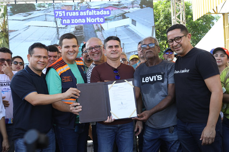 Prefeitura de Manaus inicia pavimentação no Ramal do São Francisco na AM-010