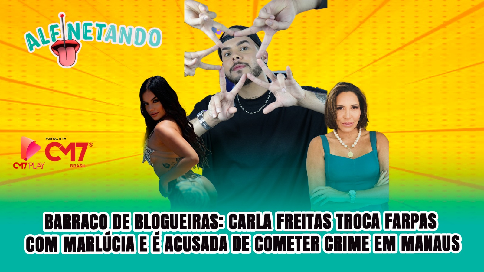 BARRACO DE BLOGUEIRAS: Carla Freitas troca farpas com Marlúcia e é acusada de cometer crim3 em Manaus