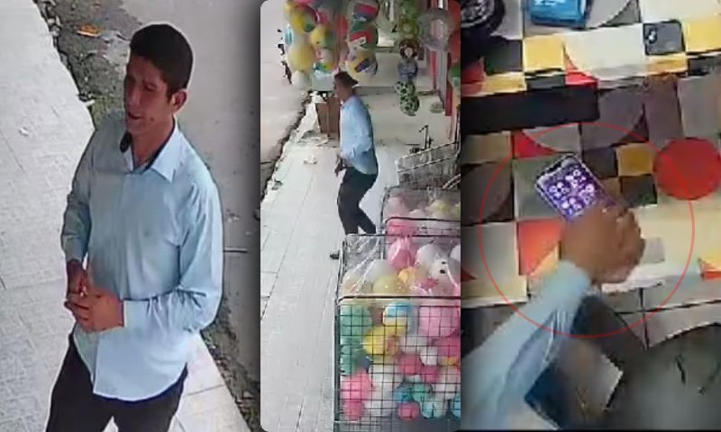 ‘Lalau da mão leve’ está roubando lojas no bairro Armando Mendes; veja vídeo