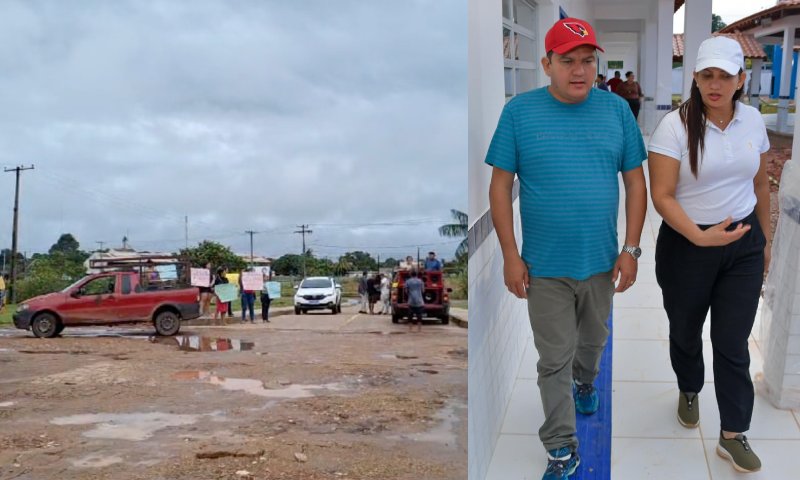 Pais protestam contra abandono do transporte escolar em ramais do Careiro Castanho: “cadê a secretaria de Educação?”; vídeo