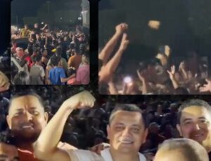 Moradores de Borba denunciam pré-candidato de Simão Peixoto jogando dinheiro para o povo; veja vídeo