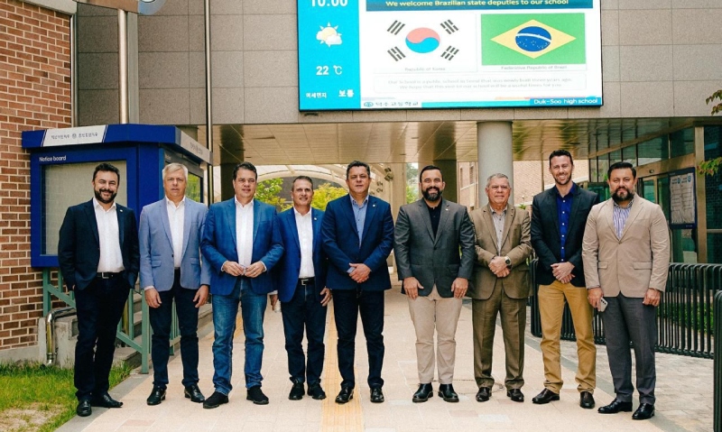 Deputado Dr. George Lins representa o Amazonas em missão de intercâmbio parlamentar na Coreia do Sul