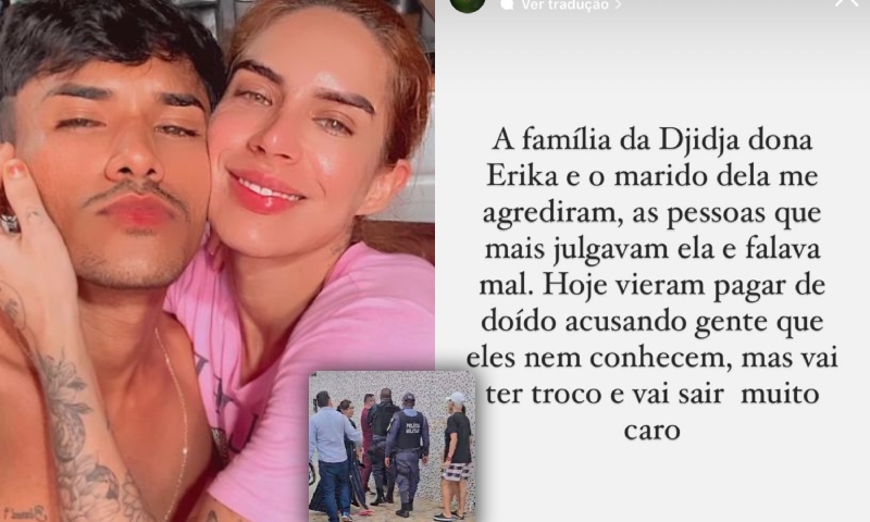 Amigo de Djidja Cardoso se pronuncia após ser acusado pela m0rte da ex-sinhazinha: “vou processar”; veja vídeo