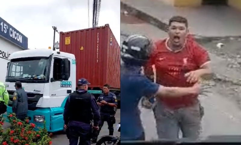 “Vem na mão comigo aqui!”: motorista da empresa Supertrans e motoqueiro vão pra porr4da em Manaus; veja vídeo