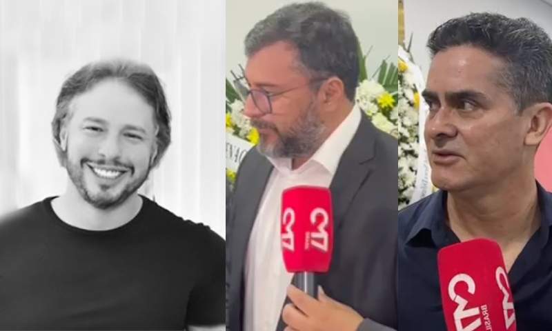 David Almeida, Wilson Lima e outras autoridades marcam presença no velório de Arthur Bisneto; veja vídeos