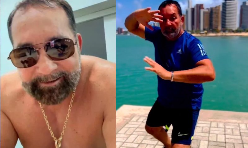 ‘Sem camisa e fazendo dancinha’: vereador Gilmar Nascimento quer se tornar “blogueiro fitness” no Instagram; veja vídeo