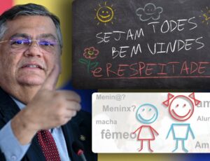 Ministro Flávio Dino suspende lei que impedia uso do "todes e meninx" em escolas do Amazonas