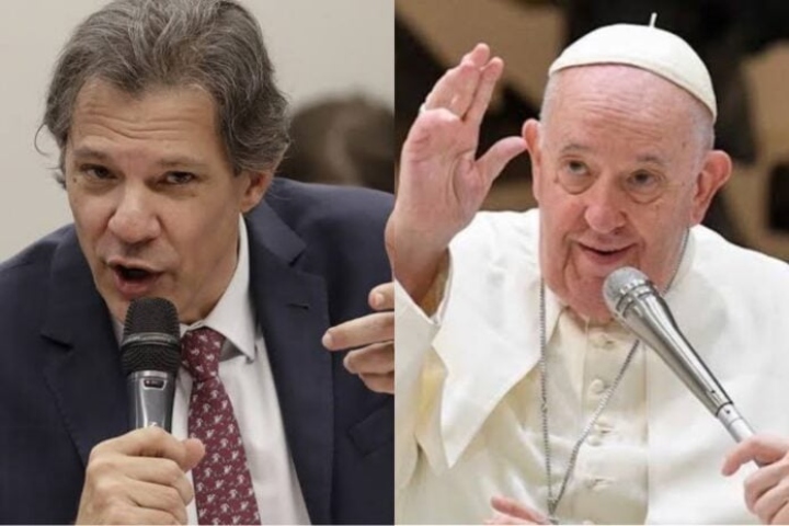 Haddad vai ao Vaticano pedir apoio do Papa Francisco sobre taxação de super-ricos