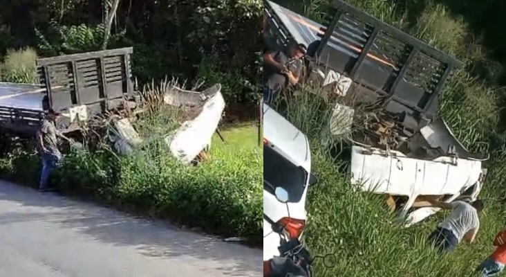 Tragédi4: caminhoneiro m0rre em grave acident3 no Distrito Industrial; veja vídeo
