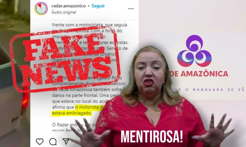 Recordista de Fake News: Any Margareth é condenada por difamar trabalhador da Rede Amazônica