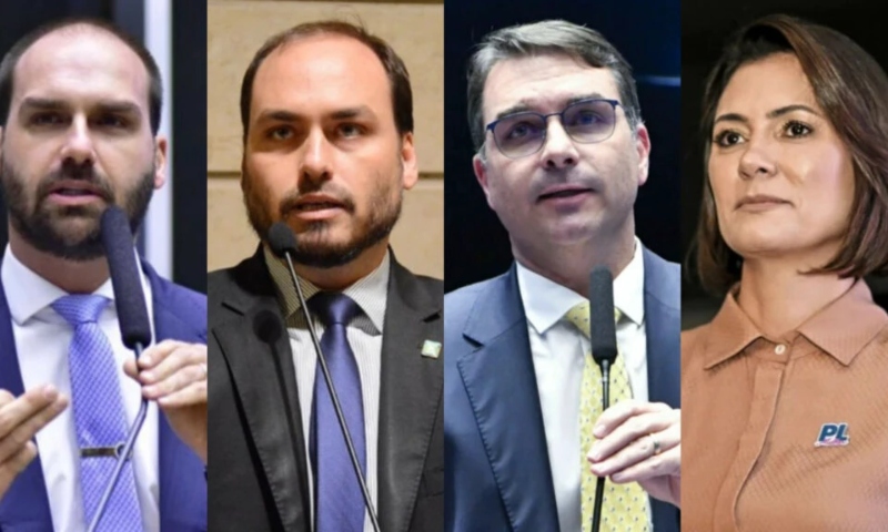 Família Bolsonaro pode ocupar o senado a partir de 2027