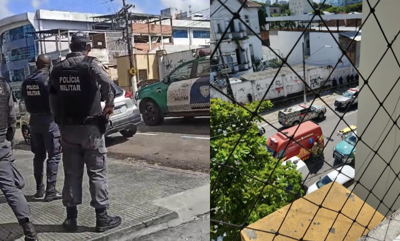 Urgente: tirotei0 deixa dois militares m0rtos e um ferid0 no Centro de Manaus; veja vídeos