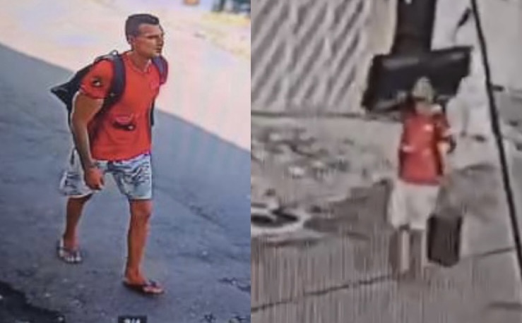Bandido é flagrado fazendo a limpa em casa de trabalhadora no Parque 10; veja vídeo