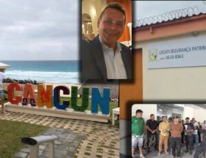 Vigilantes estão com salários atrasados há 8 meses enquanto dono da Locati ostenta em viagens internacionais; veja