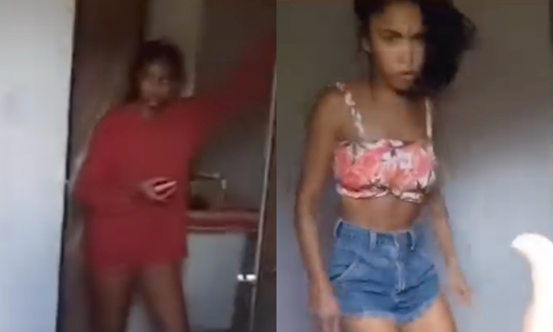 No Dia dos Namorados, novinha furacão descobre que divide o amado com a própria amiga; veja vídeo