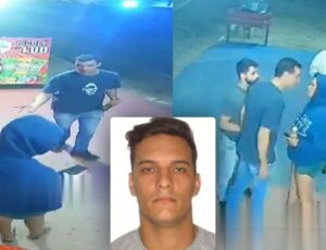 Tudo filmado: Policial penal agride e ame4ça at1rar em mulher que se recusou a sair com ele: "tu quer tomar?"; veja