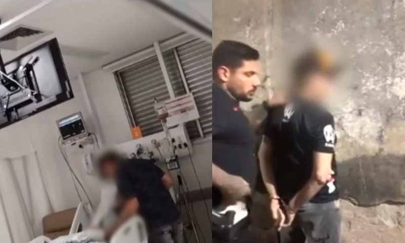 Monstro: pai é preso após abus4r de filha internada em UTI de hospital; veja vídeo