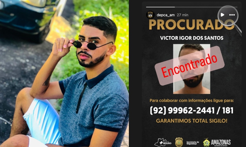 Urgente: ‘Carimbador’ que infectava crianças com HIV em Manaus é encontrado pela Polícia
